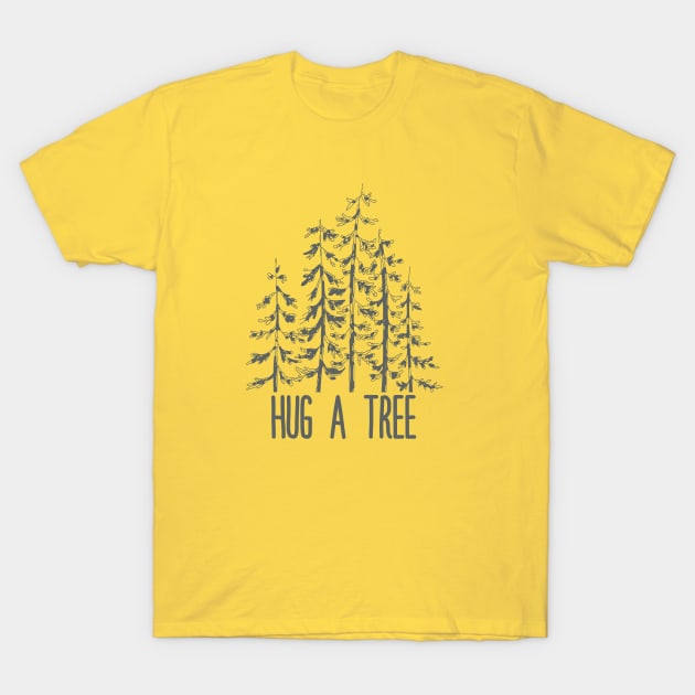 Hug a Tree T-Shirt by Blikk